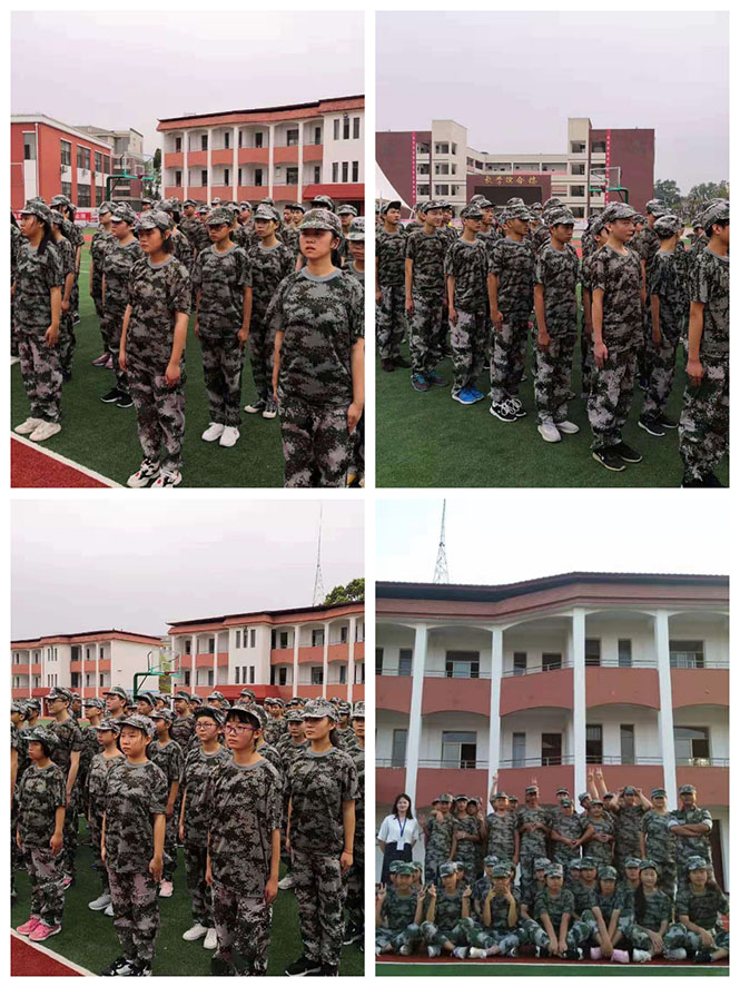 怀宁中专学校2019级新生军训结营仪式成功举行
