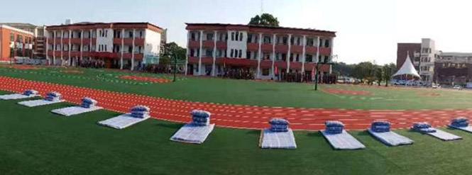 怀宁中专学校2019级新生军训结营仪式成功举行