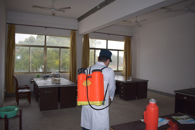 县中专学校多举措防控春季传染病