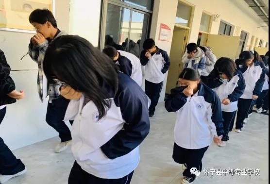 关注消防 生命至上 怀宁中等专业学校消防安全应急疏散演练