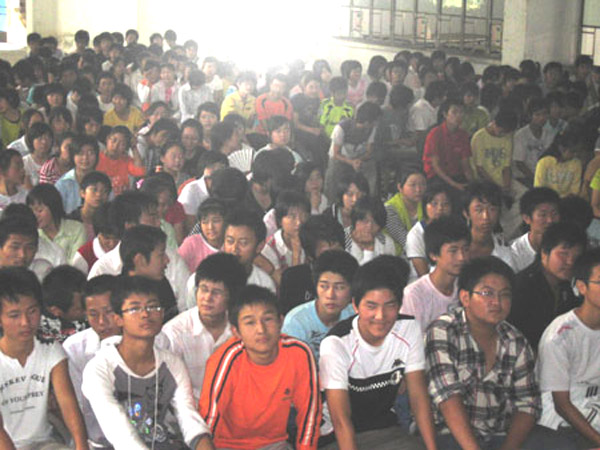 怀宁县关工委科教讲师团到我校举办学术报告会