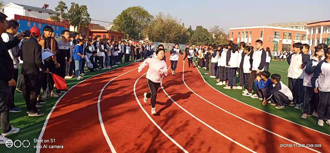 奏响青春赞歌，尽显少年芳华——记怀宁县中专学校第一届田径运动会
