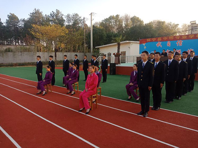 怀宁中专学校隆重举行特色专业教育成果展示