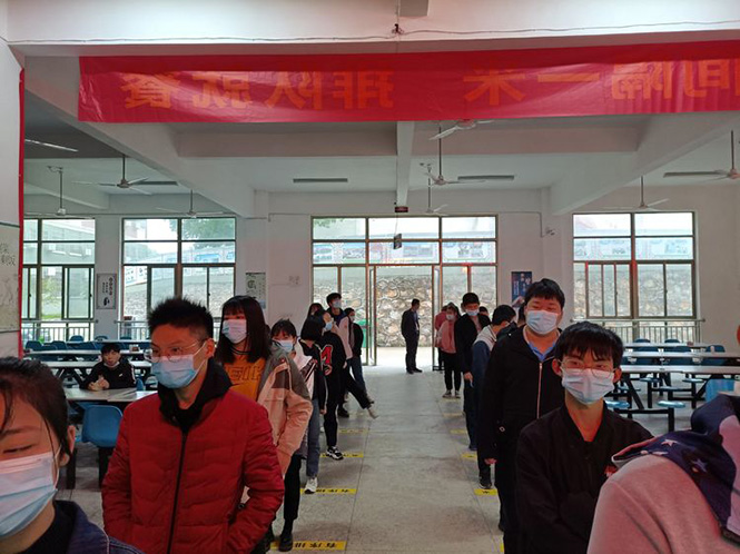 回到熟悉的地方，开启全新征程—怀宁县中等专业学校高三学生顺利复课