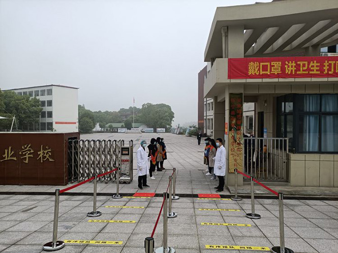 回到熟悉的地方，开启全新征程—怀宁县中等专业学校高三学生顺利复课