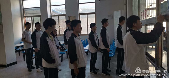 县中专学校普通学子的每一天