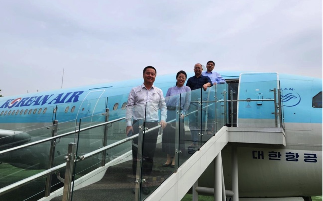 执行校长余得高赴韩考察，建立学生留学韩国读世界知名大学本科通道