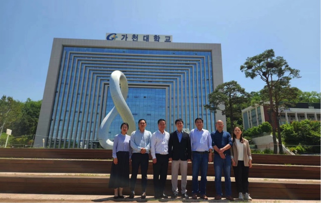 执行校长余得高赴韩考察，建立学生留学韩国读世界知名大学本科通道