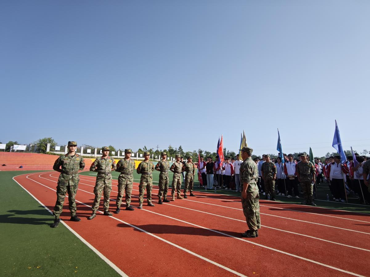 风劲帆满图新志，砥砺奋进再启航 ——怀宁中专成功举办2024年新生开学典礼暨军训开幕式